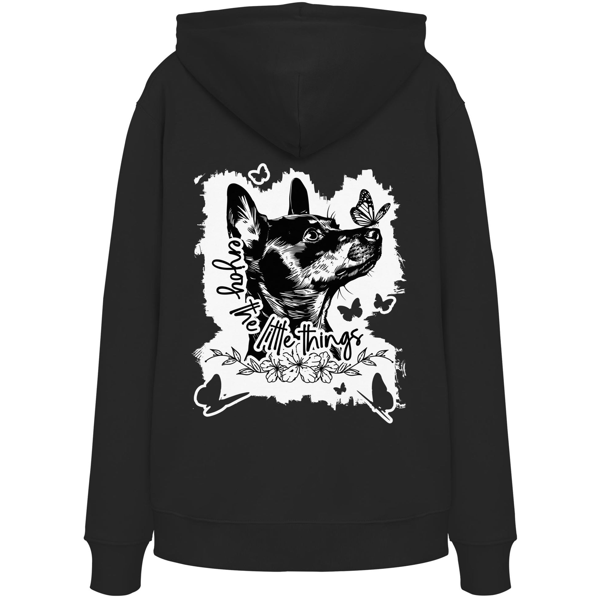 Zwergpinscher - enjoy the little things - Organic Hoodie