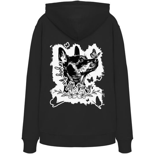 Zwergpinscher - enjoy the little things - Organic Hoodie
