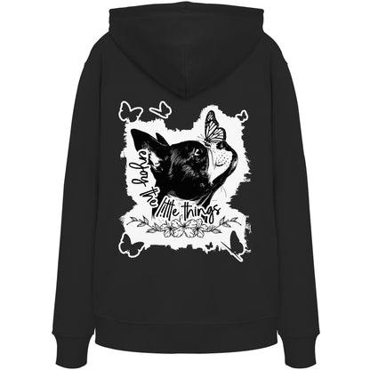 Boston Terrier - enjoy the little things - Organic Hoodie