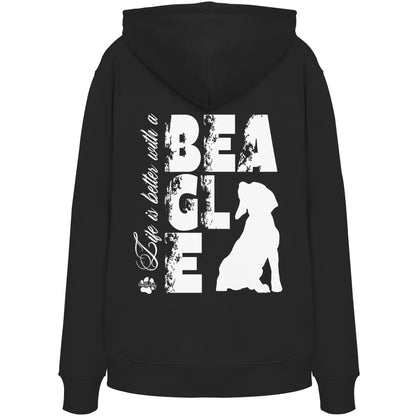 Life is better with a Beagle - Organic Hoodie