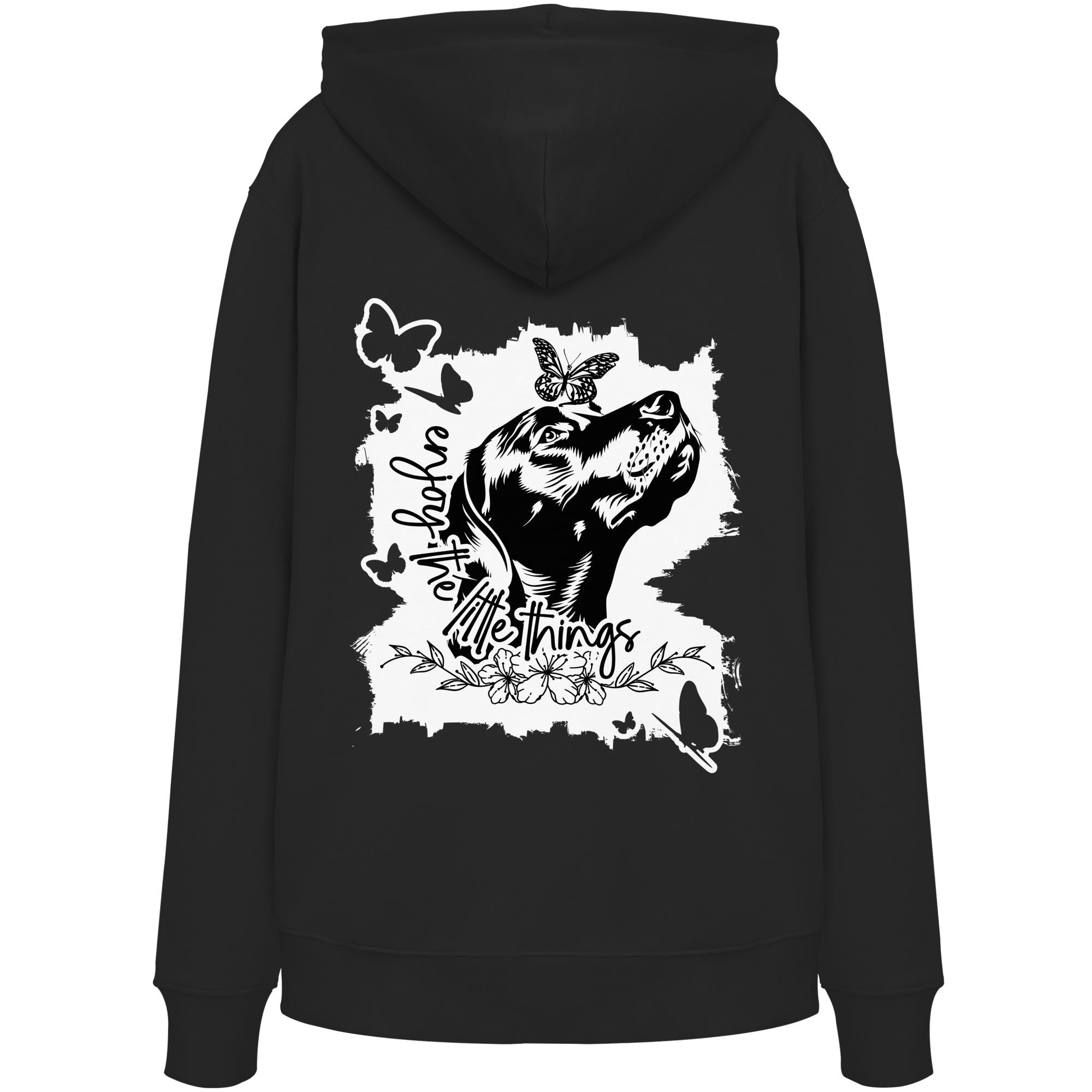 Rhodesian Ridgeback - enjoy the little things - Organic Hoodie