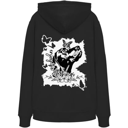 Rhodesian Ridgeback - enjoy the little things - Organic Hoodie