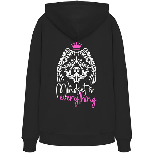 Wolfsspitz - Mindset is everything - Organic Hoodie