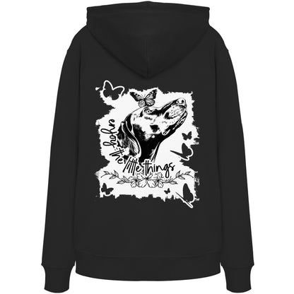 Weimaraner - enjoy the little things - Organic Hoodie