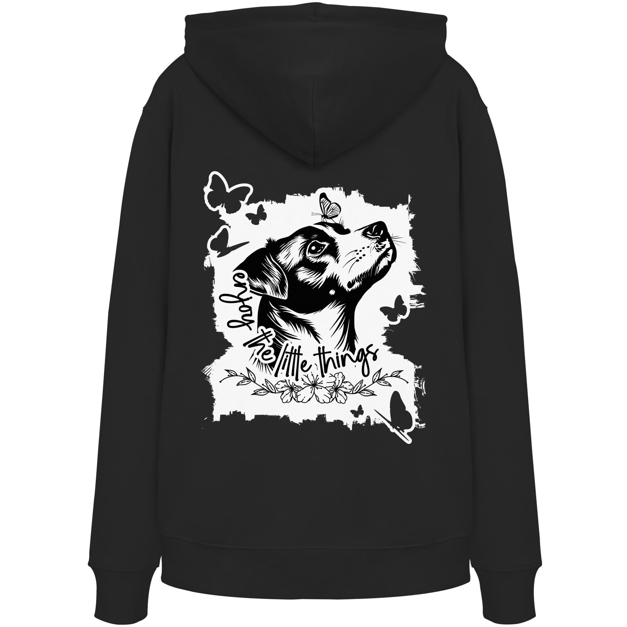 Jack Russell - enjoy the little things - Organic Hoodie