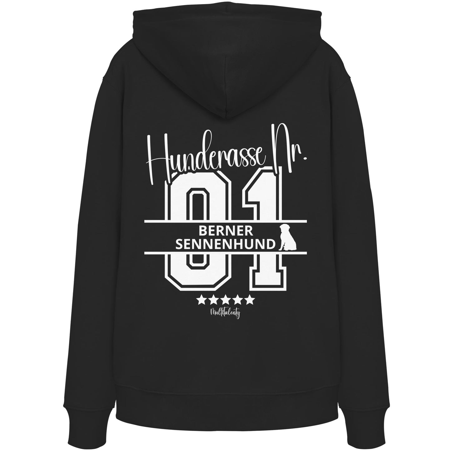 Nr. 01 Berner Sennenhund - Organic Hoodie