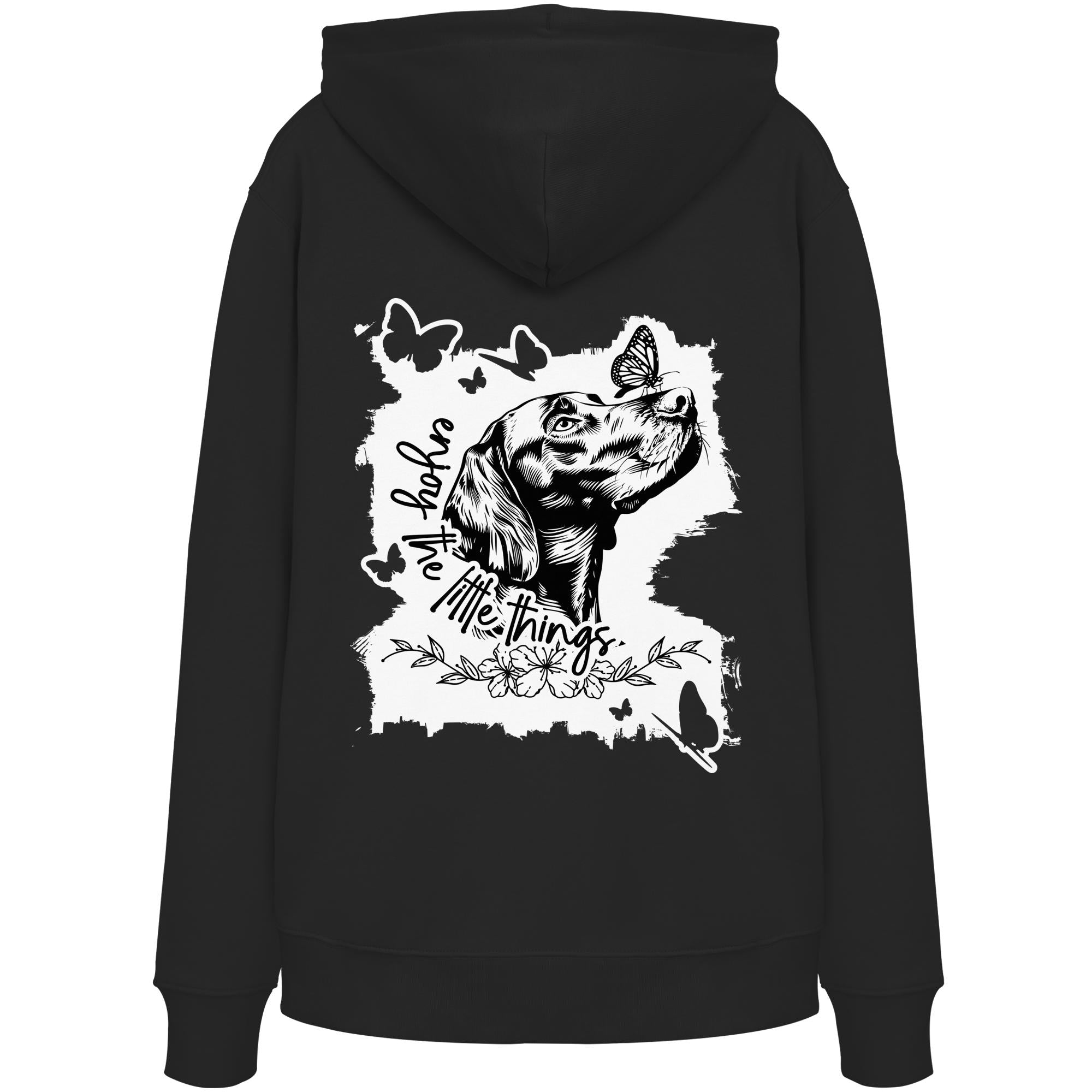 Vizsla - enjoy the little things - Organic Hoodie