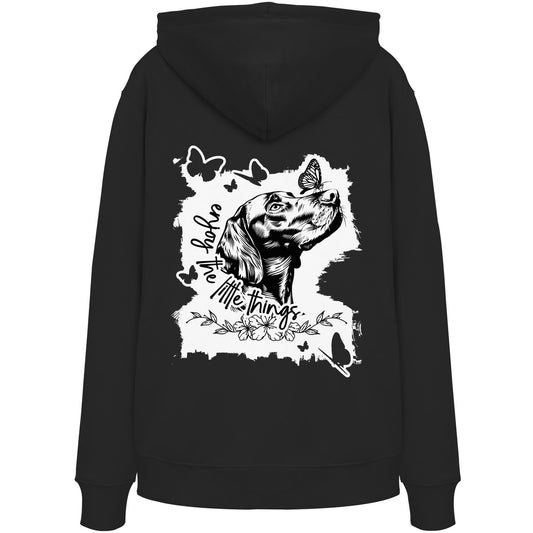 Vizsla - enjoy the little things - Organic Hoodie