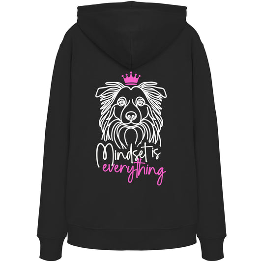 Border Collie - Mindset is everything - Organic Hoodie