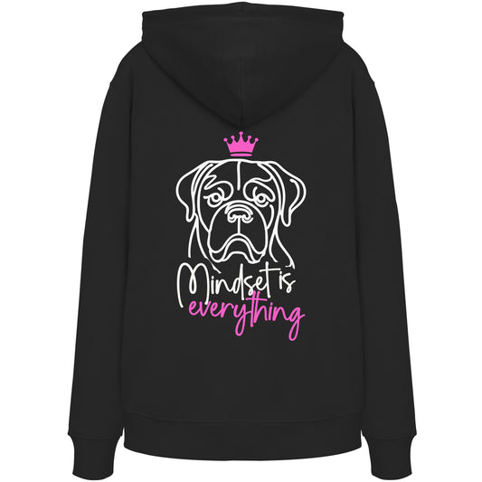 Bordeauxdogge - Mindset is everything - Organic Hoodie