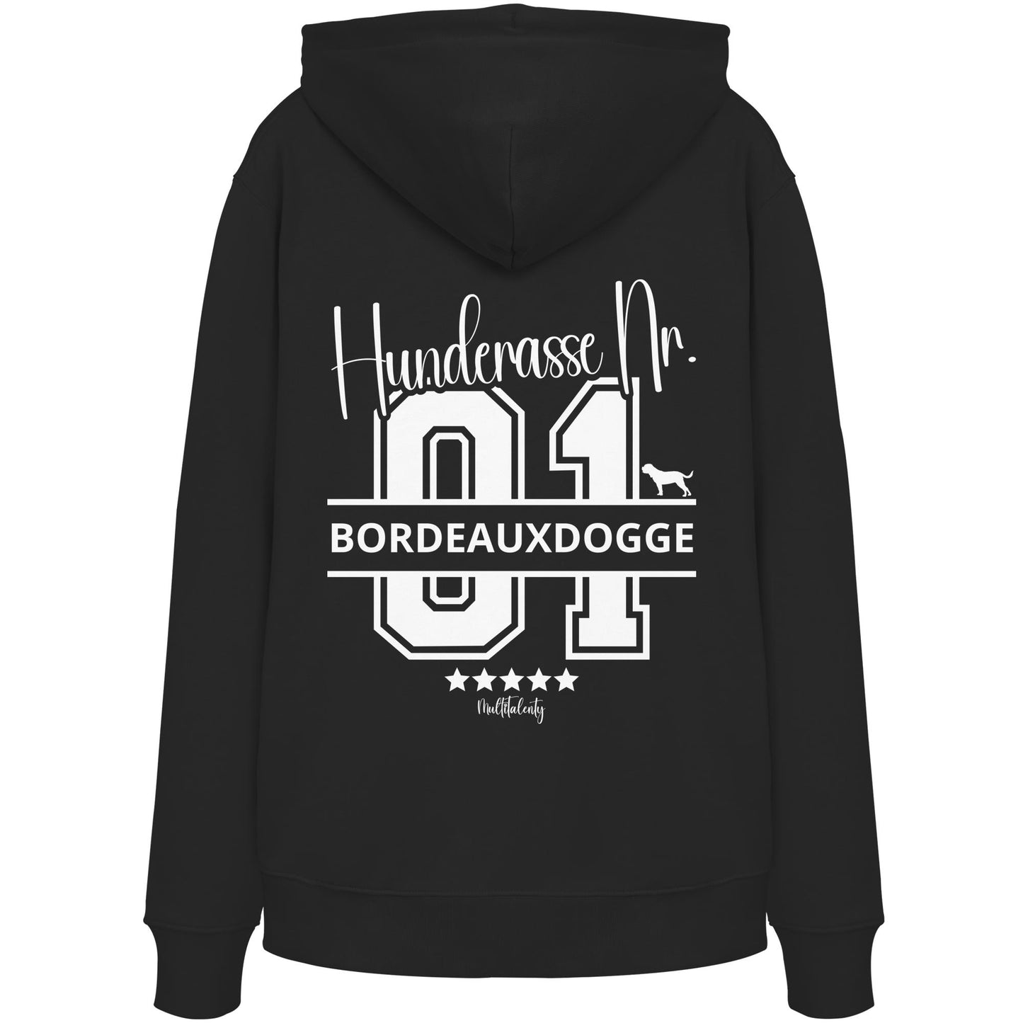 Nr. 01 Bordeauxdogge - Organic Hoodie