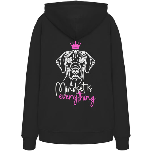 Vizsla - Mindset is everything - Organic Hoodie