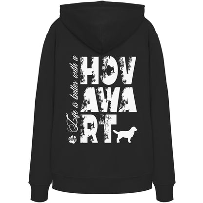 Life is better with a Hovawart - Organic Hoodie