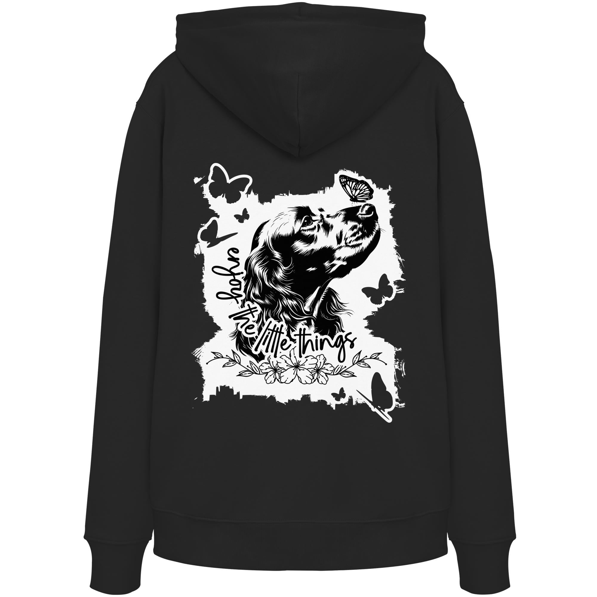 Cocker Spaniel - enjoy the little things - Organic Hoodie