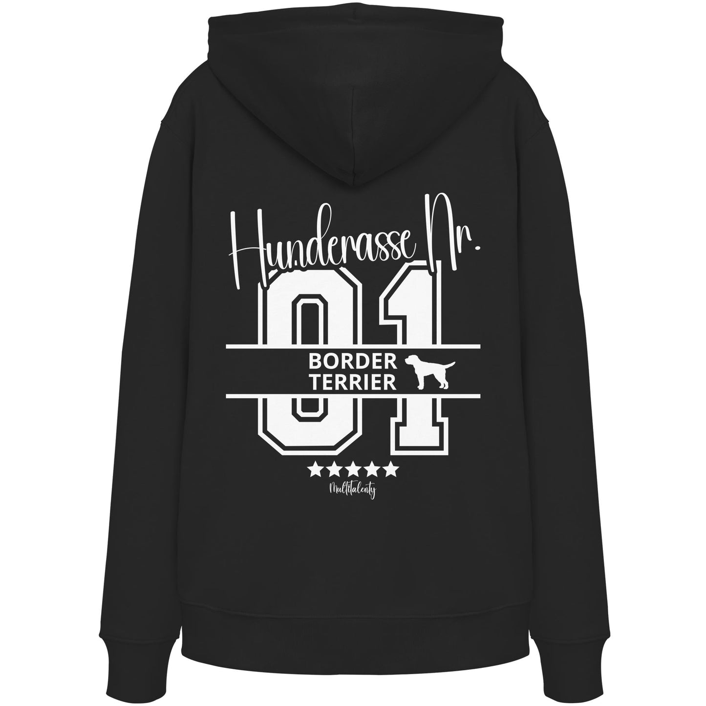 Nr. 01 Border Terrier - Organic Hoodie