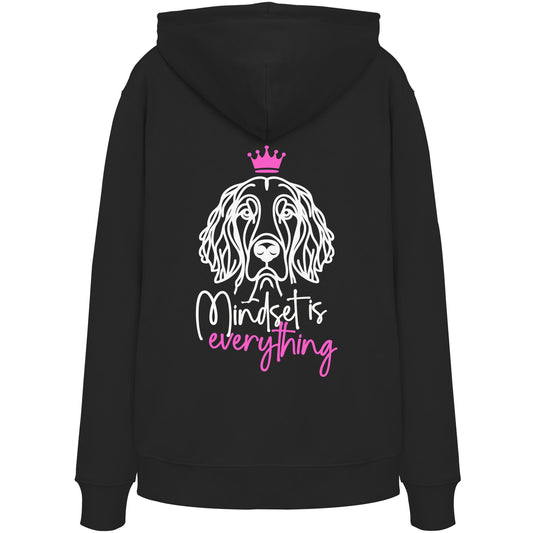 English Setter - Mindset is everything - Organic Hoodie