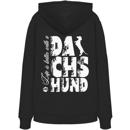 Life is better with a Dachshund - Organic Hoodie