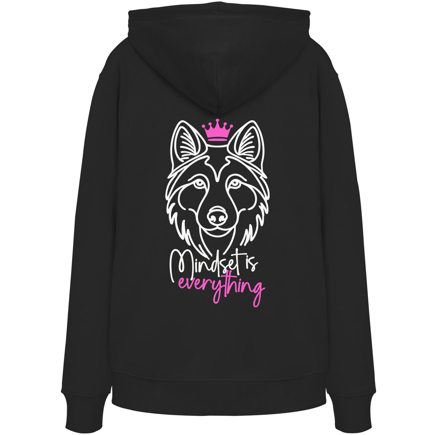 Wolfhund - Mindset is everything - Organic Hoodie