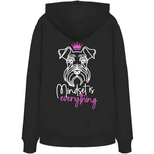 Schnauzer - Mindset is everything - Organic Hoodie