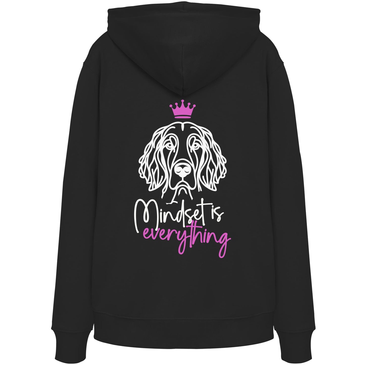 English Setter - Mindset is everything - Organic Hoodie