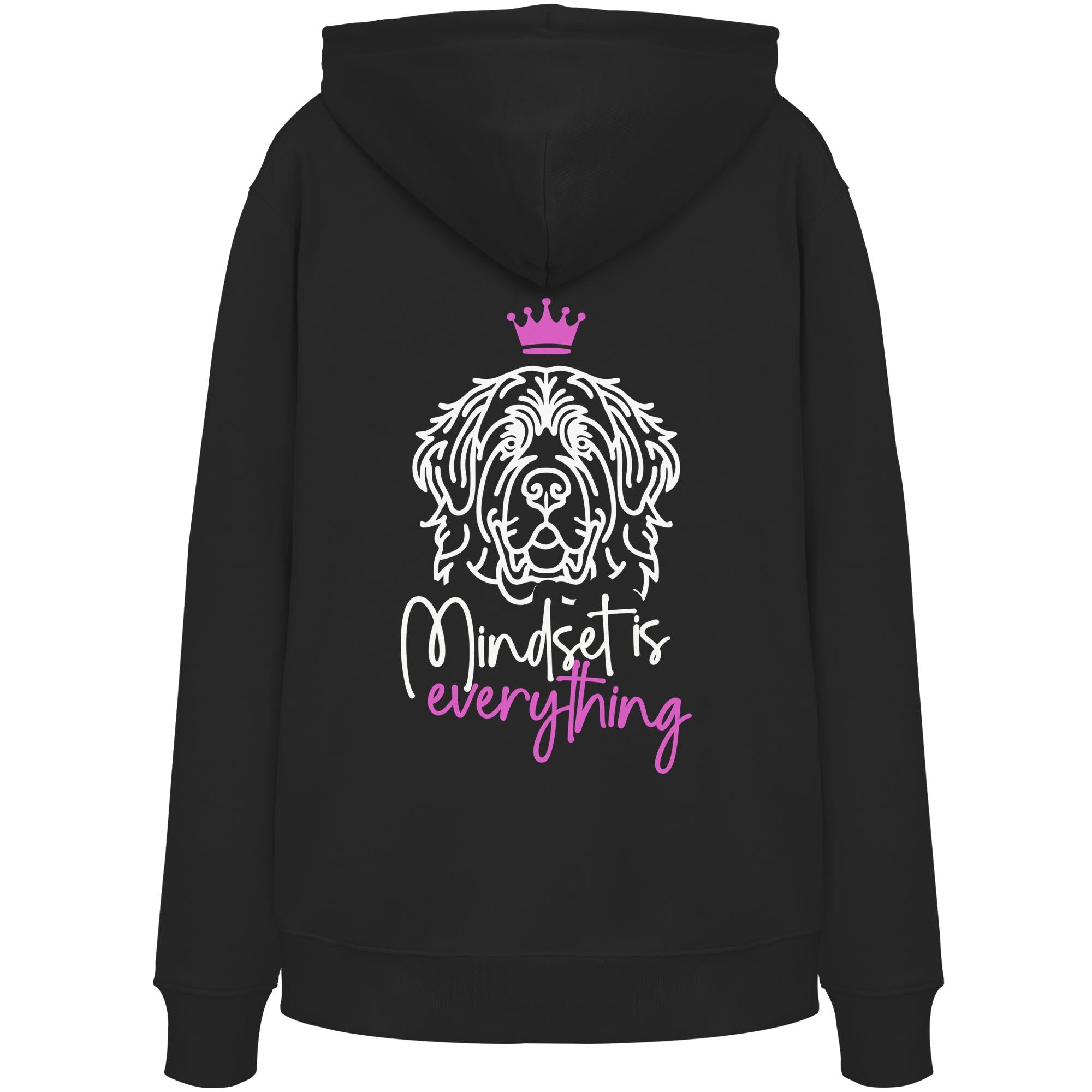 Leonberger - Mindset is everything - Organic Hoodie