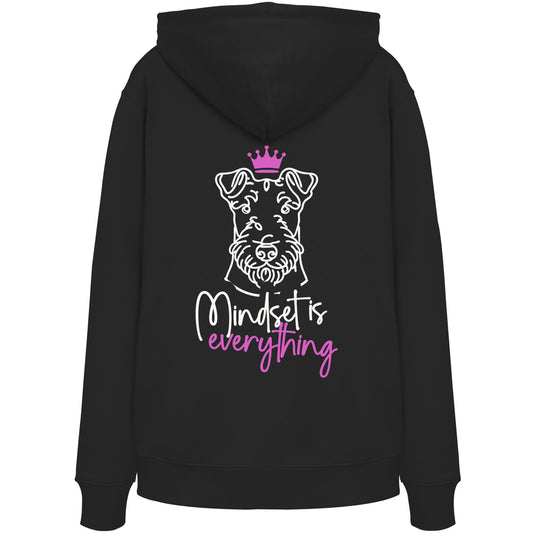 Airedale Terrier - Mindset is everything - Organic Hoodie