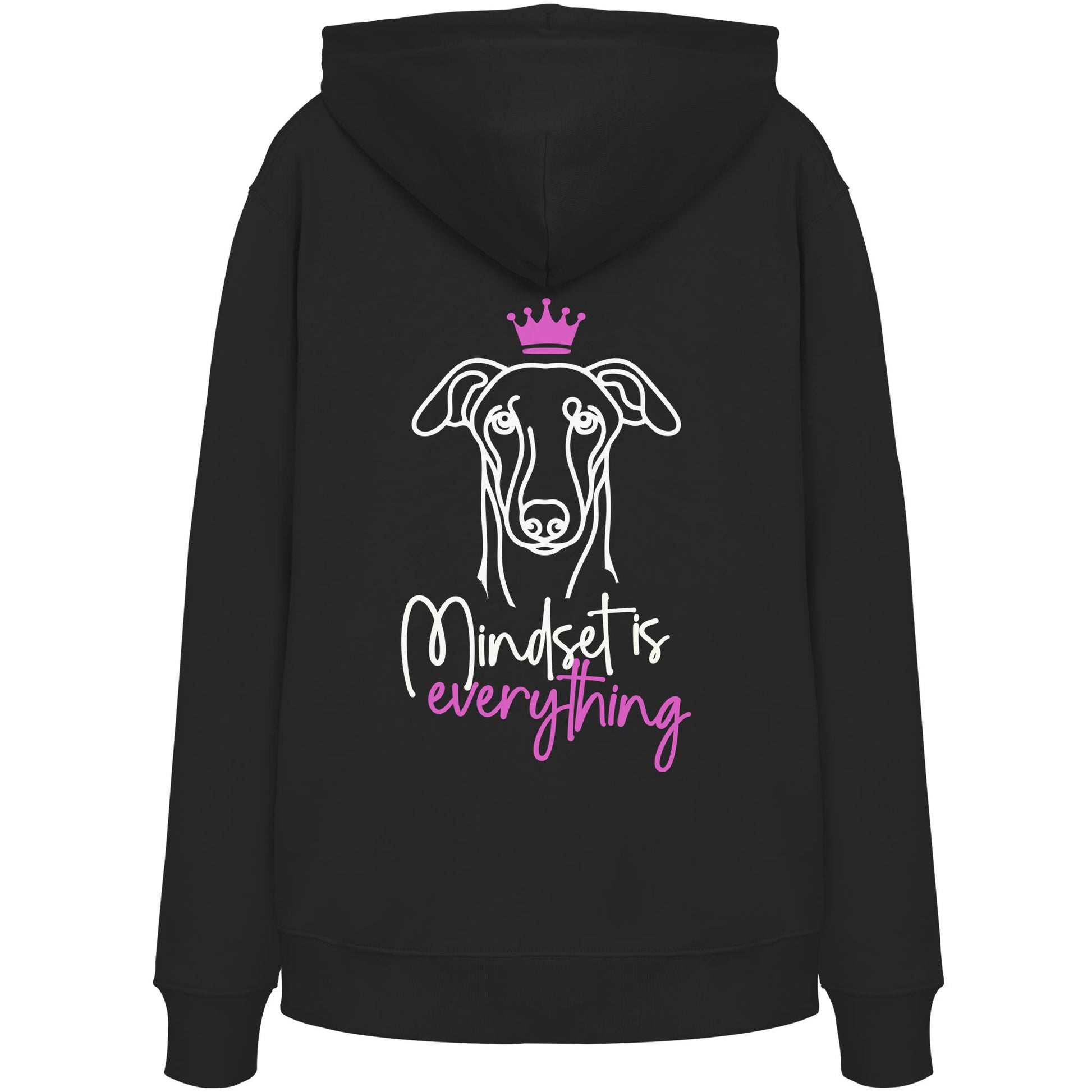 Greyhound - Mindset is everything - Organic Hoodie