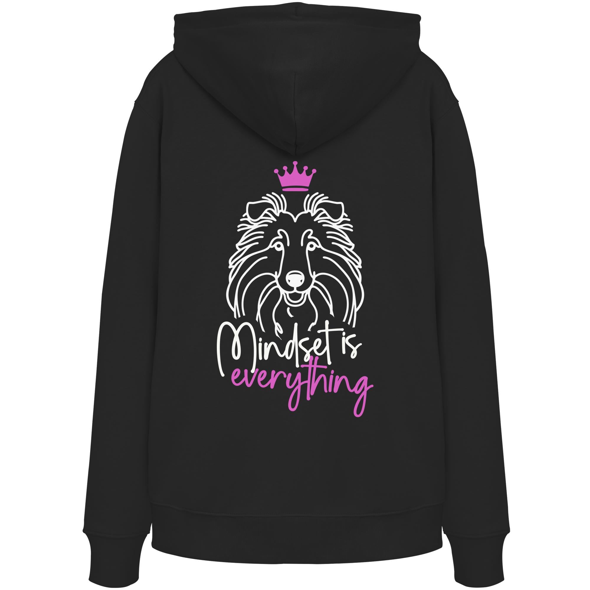 Shetland Sheepdog - Mindset is everything - Organic Hoodie