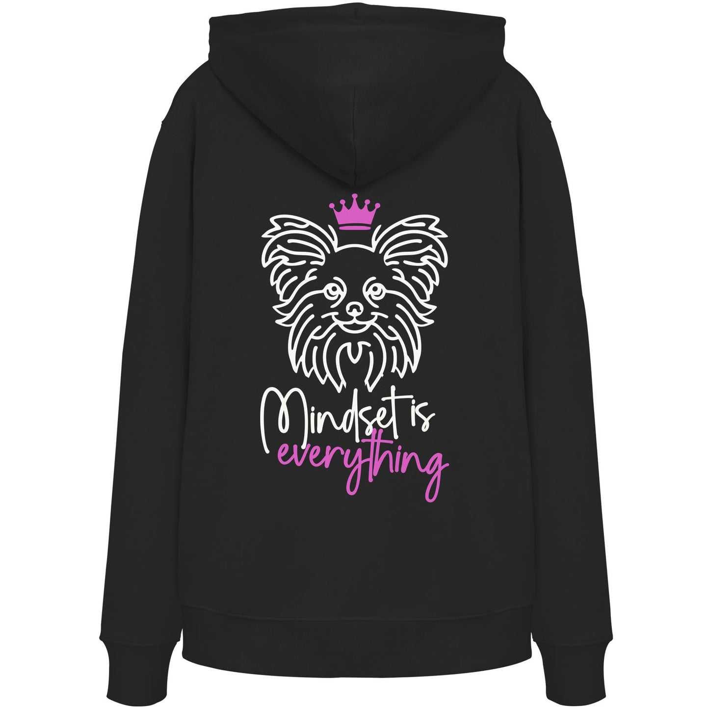Papillon - Mindset is everything - Organic Hoodie