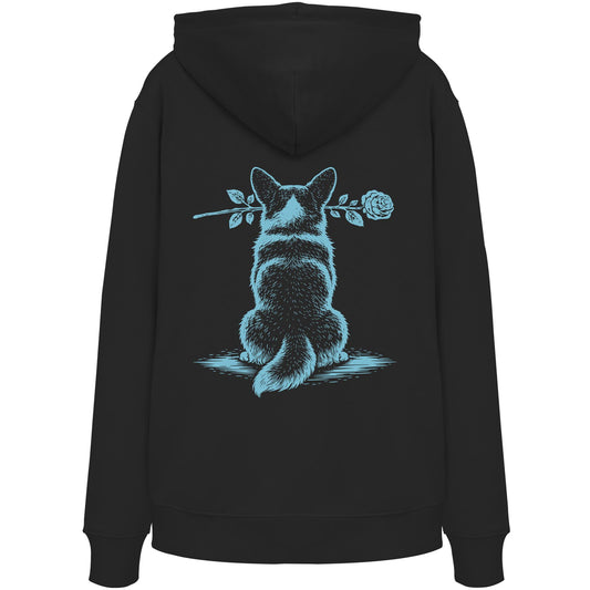 Silent Loyalty - Corgi - Organic Hoodie