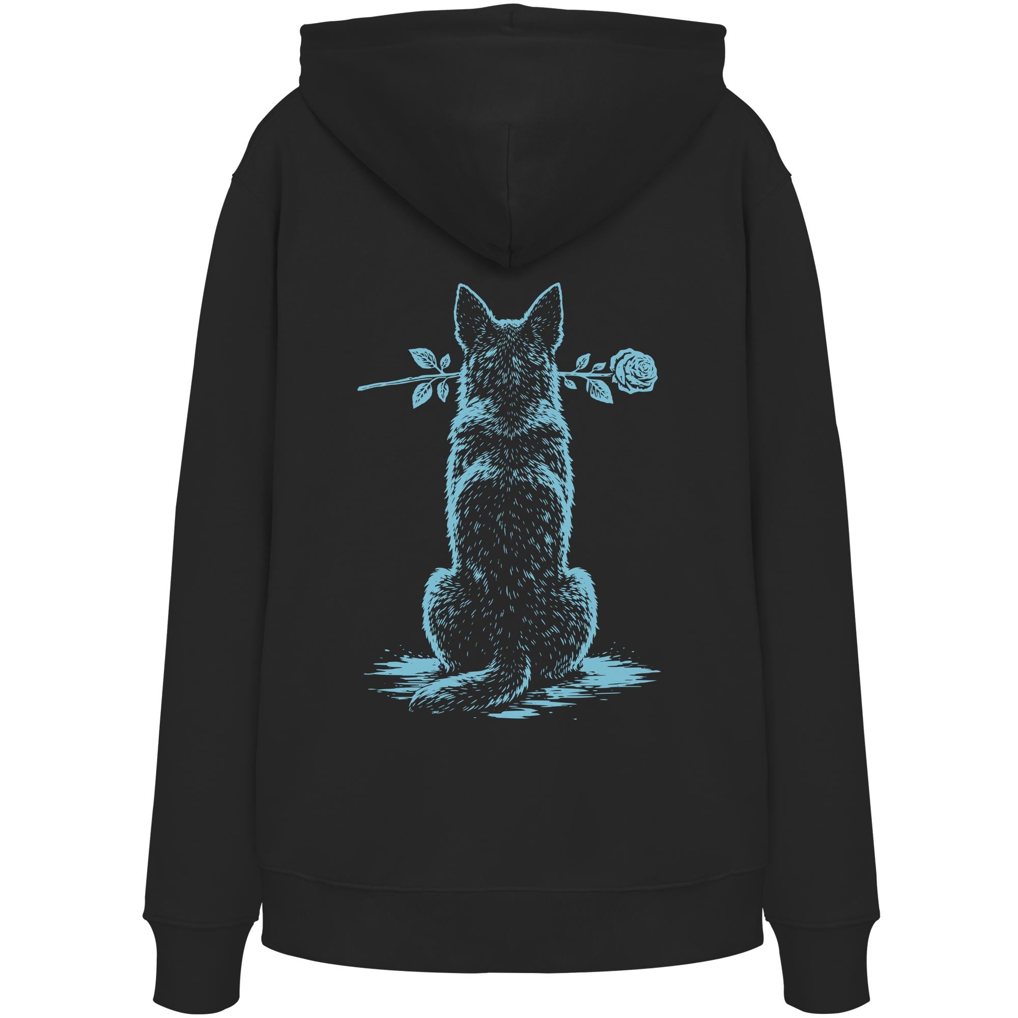 Silent Loyalty - Australian Cattle Dog - Organic Hoodie