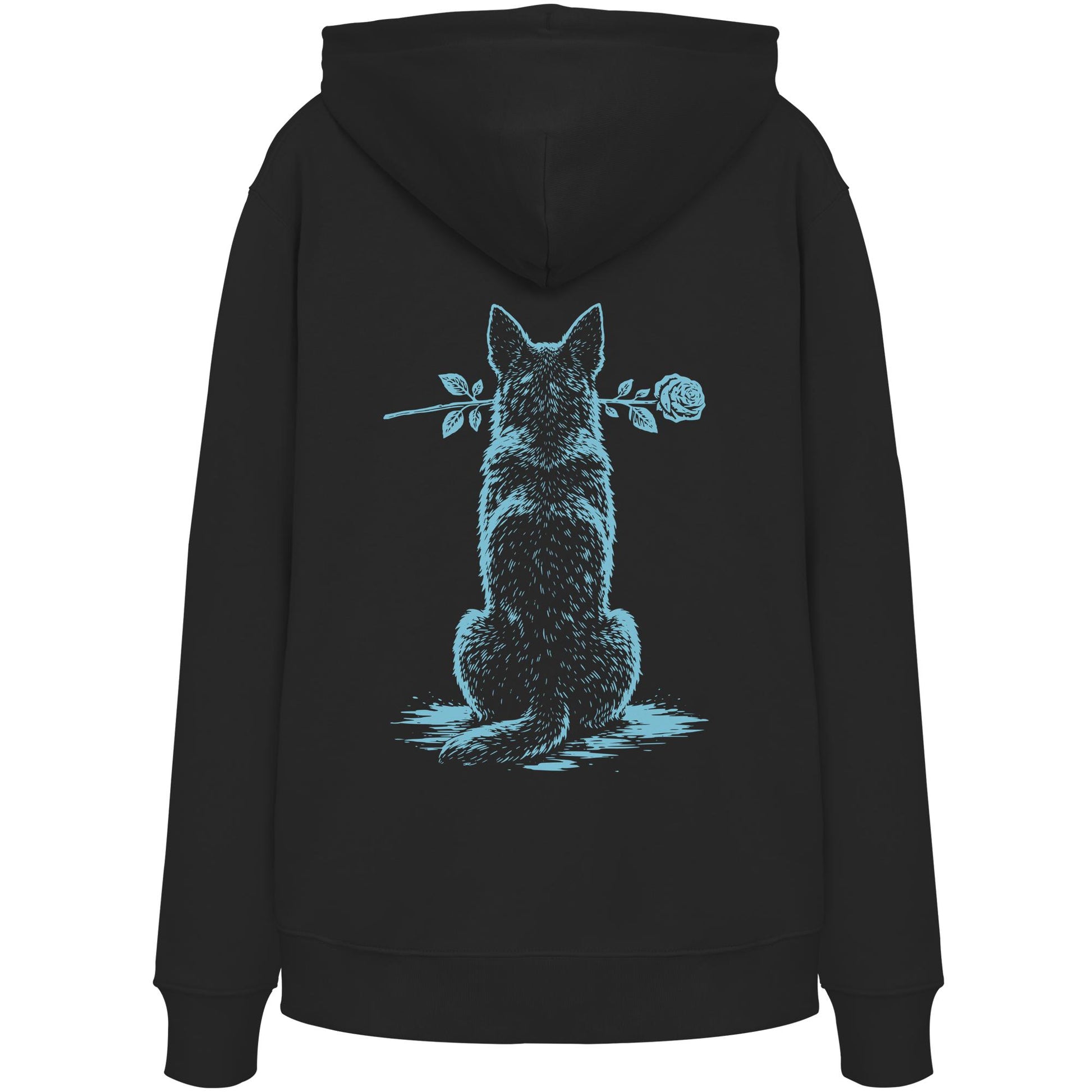 Silent Loyalty - Australian Cattle Dog - Organic Hoodie