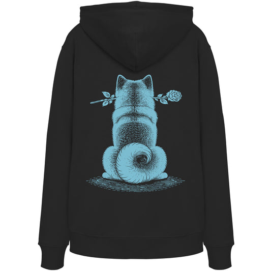 Silent Loyalty - American Akita - Organic Hoodie