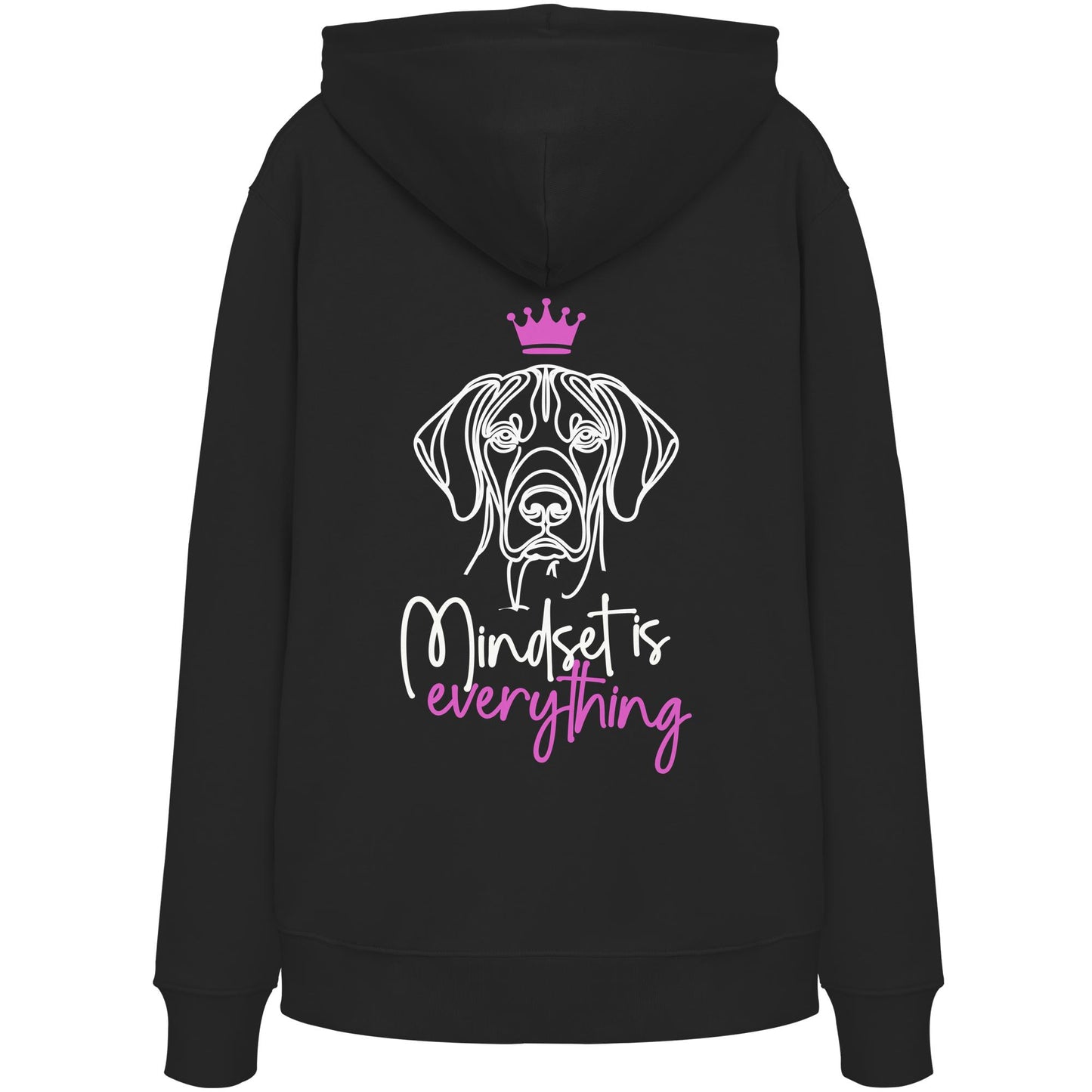 Vizsla - Mindset is everything - Organic Hoodie