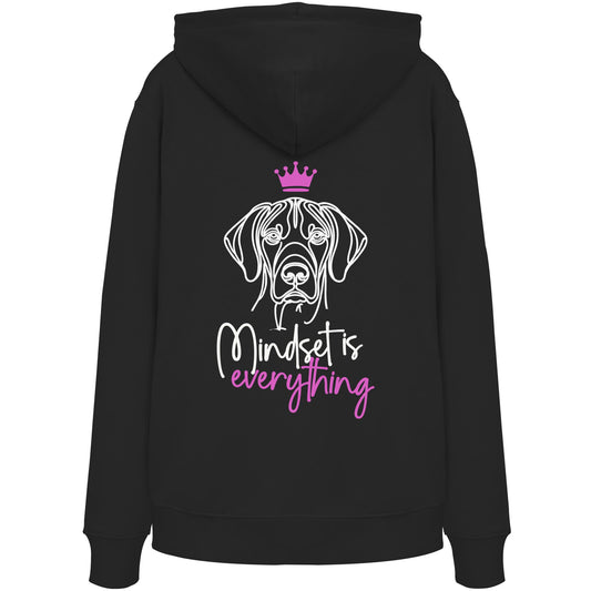 Vizsla - Mindset is everything - Organic Hoodie