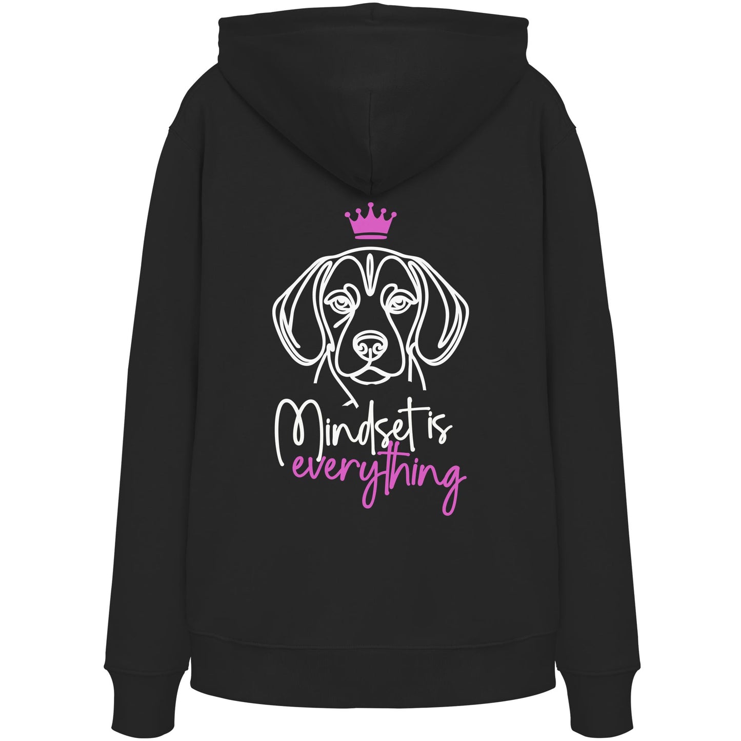 Beagle - Mindset is everything - Organic Hoodie