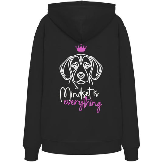 Beagle - Mindset is everything - Organic Hoodie