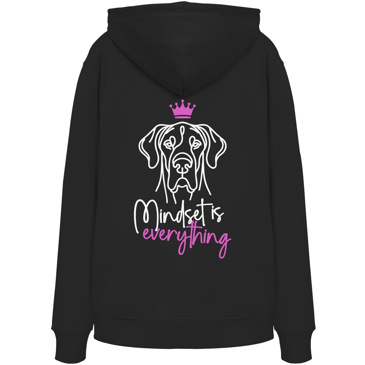 Deutsche Dogge - Mindset is everything - Organic Hoodie