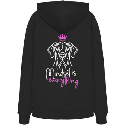 Deutsche Dogge - Mindset is everything - Organic Hoodie