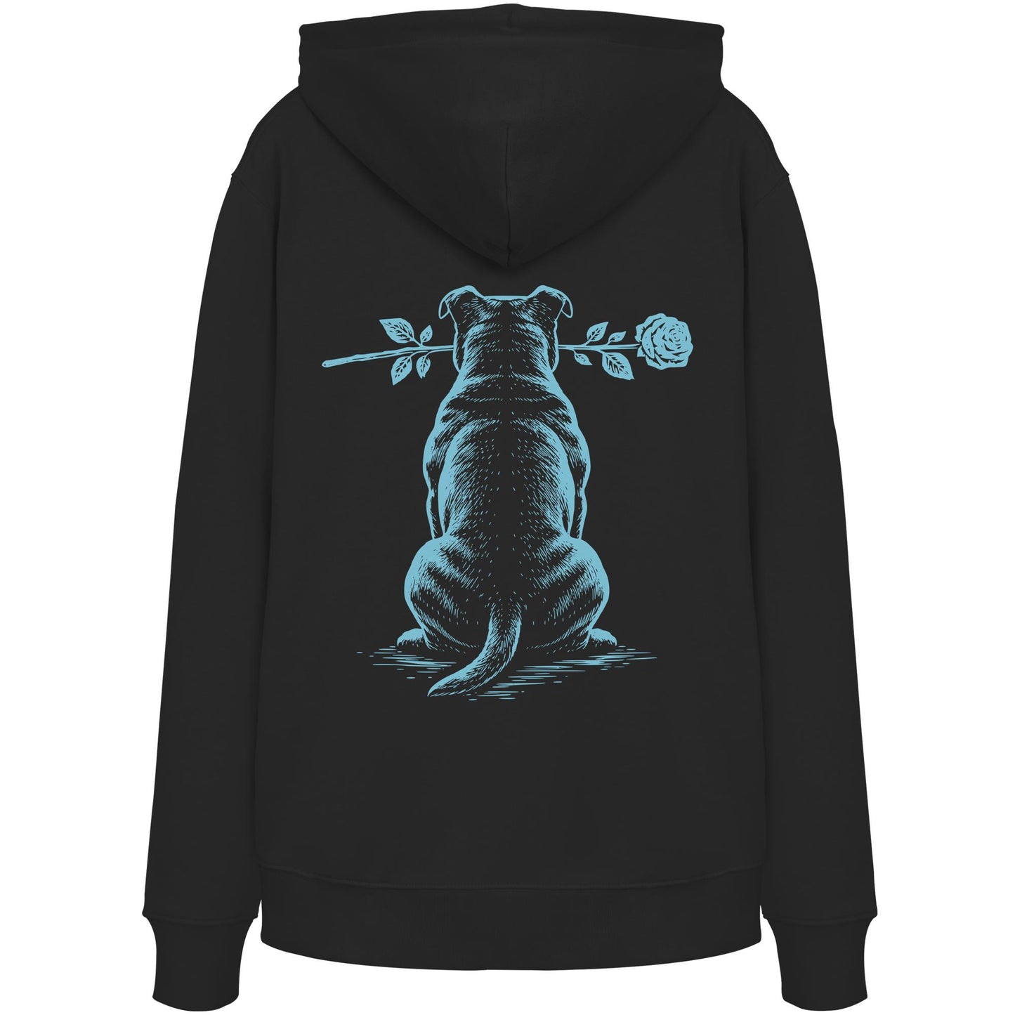Silent Loyalty - Staffordshire Bullterrier - Organic Hoodie