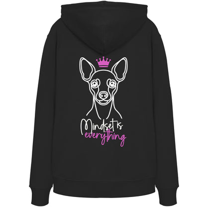 Zwergpinscher - Mindset is everything - Organic Hoodie
