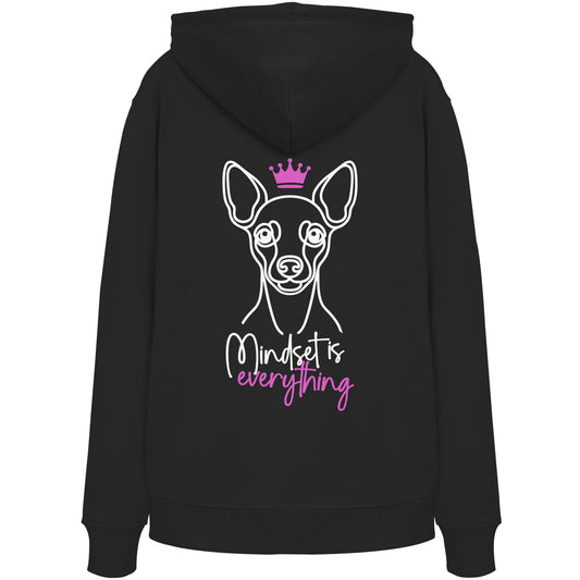 Zwergpinscher - Mindset is everything - Organic Hoodie