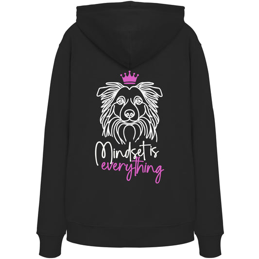 Border Collie - Mindset is everything - Organic Hoodie