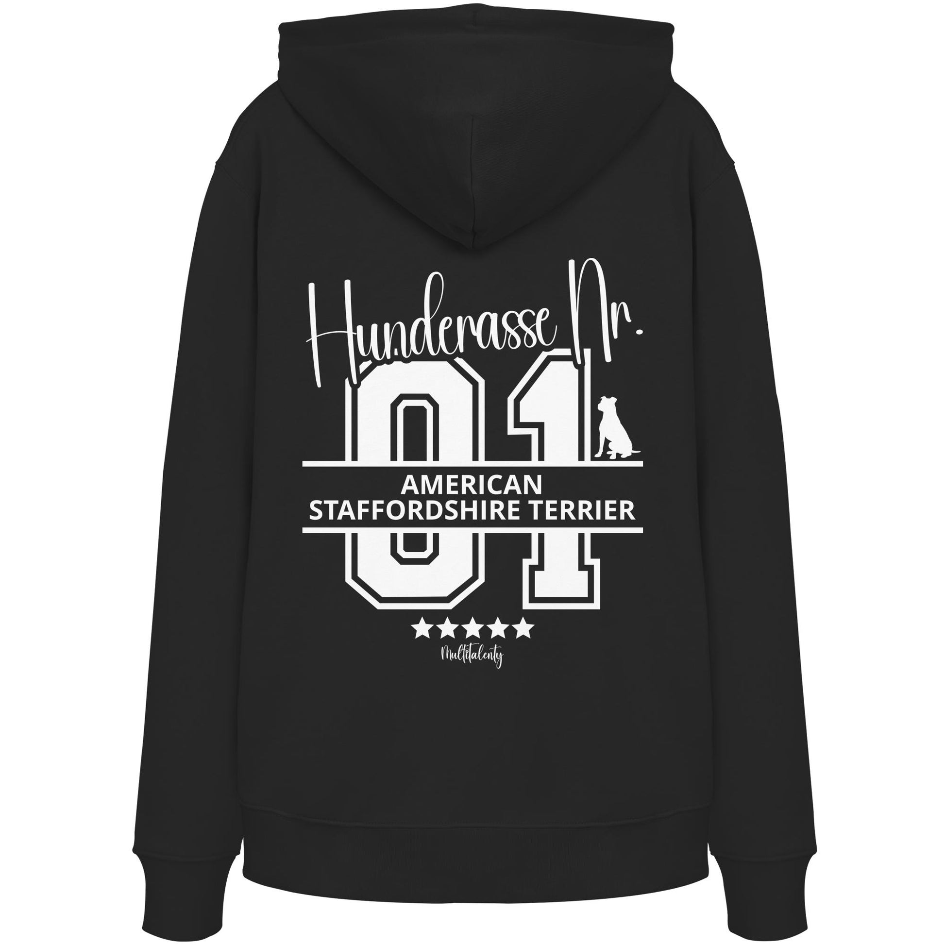 Nr. 01 American Staffordshire Terrier - Organic Hoodie