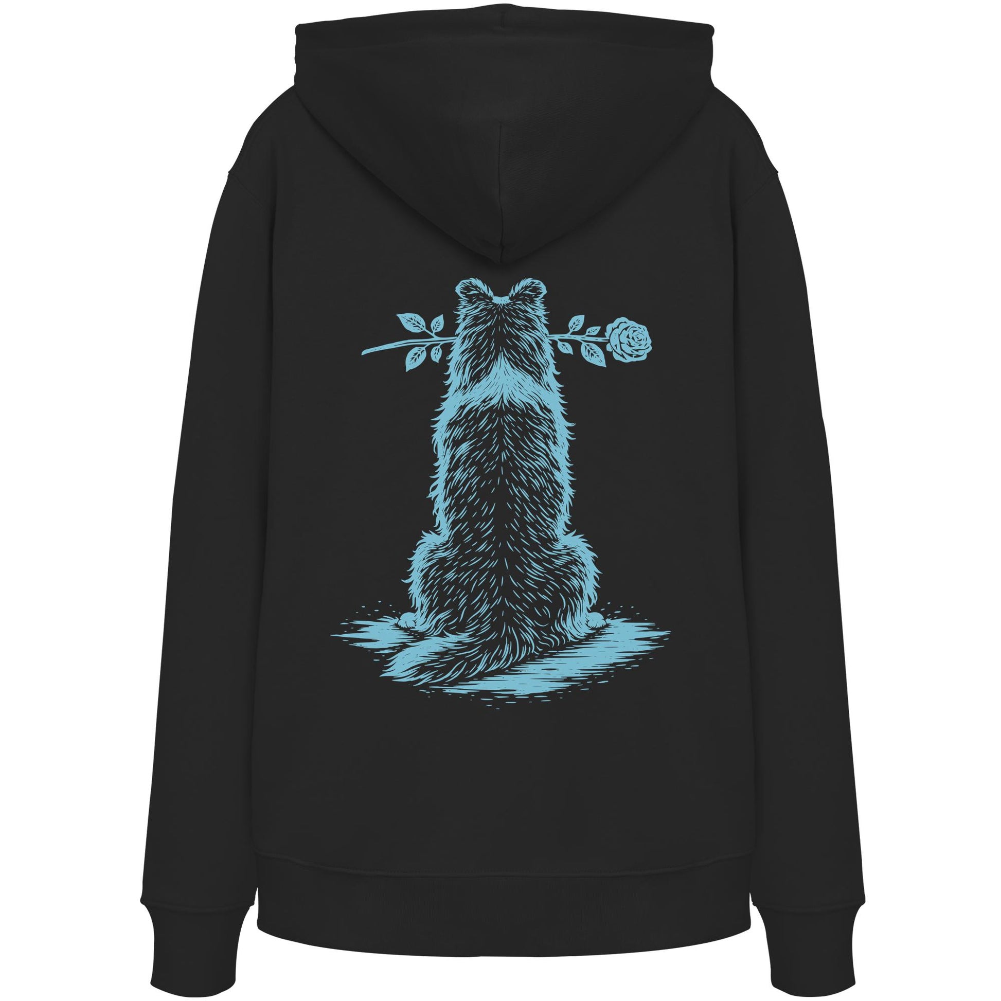 Silent Loyalty - Collie - Organic Hoodie