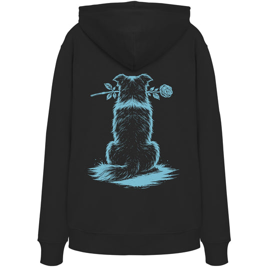Silent Loyalty - Border Collie - Organic Hoodie