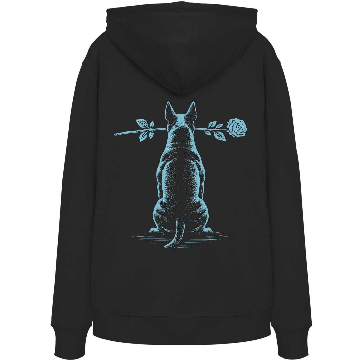 Silent Loyalty - Bullterrier - Organic Hoodie