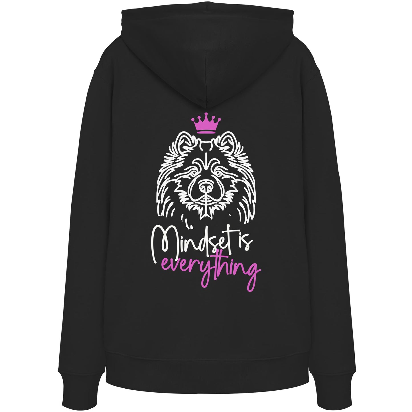 Wolfsspitz - Mindset is everything - Organic Hoodie