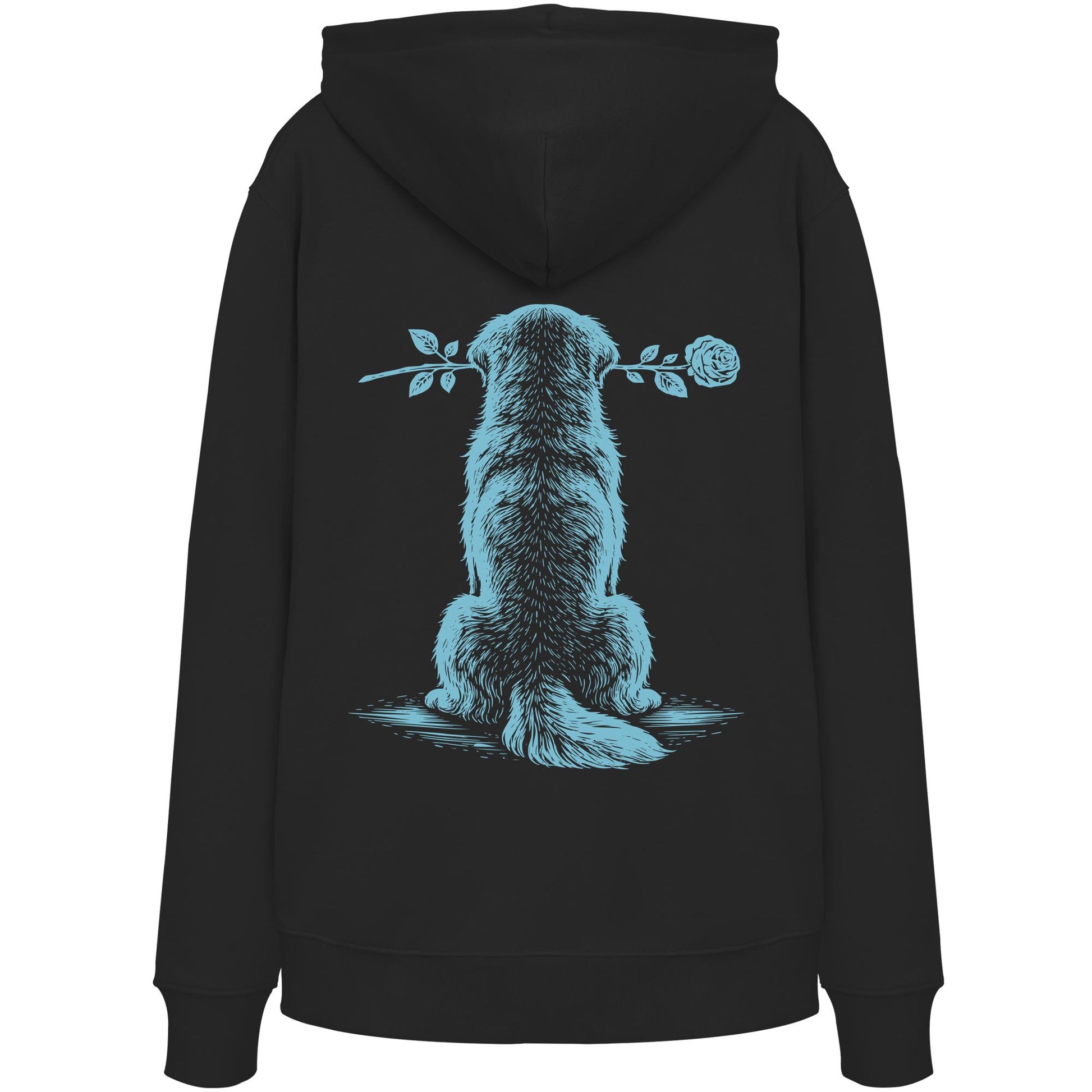 Silent Loyalty - Golden Retriever - Organic Hoodie