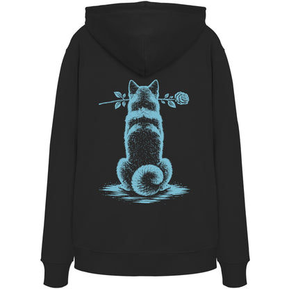 Silent Loyalty - Akita - Organic Hoodie